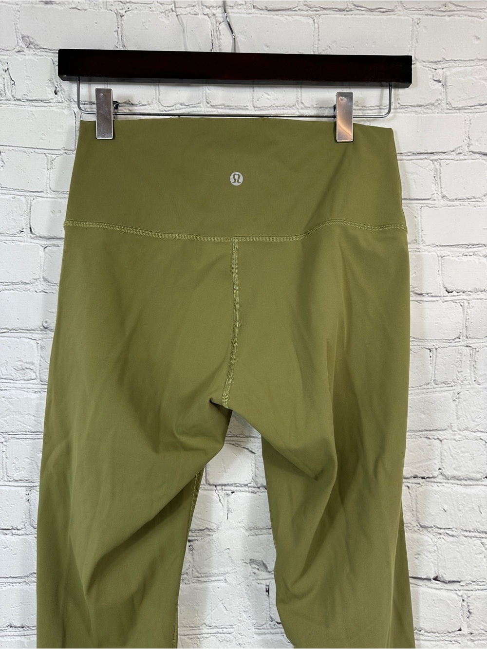 Lululemon Wunder Under High-Rise Tight 28" Full-On Luxtreme Bronze Green size 8 - Picture 3 of 4